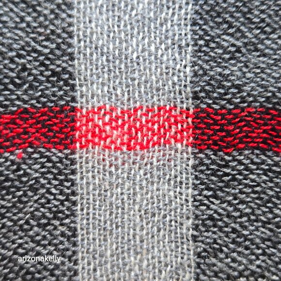 NWT Cashmere Plaid Lightweight Scarf FAIR TRADE Mary & Martha - Picture 10 of 11